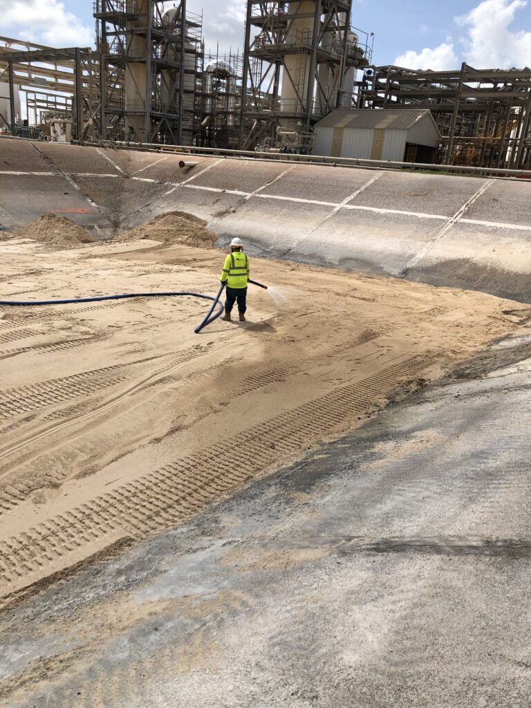 liner Repair at an Aging Petrochemical Plant