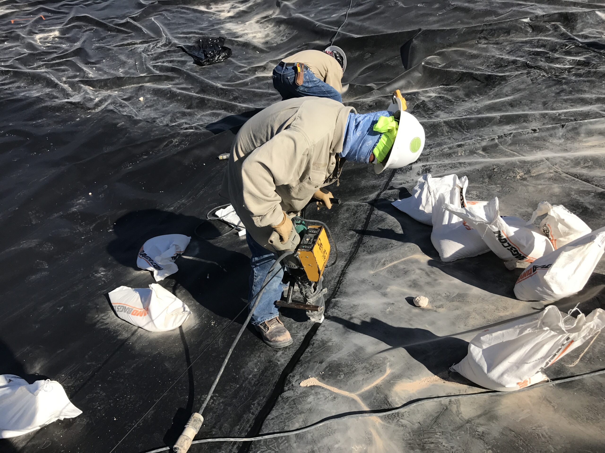 Geosynthetic-Liner-Repairs