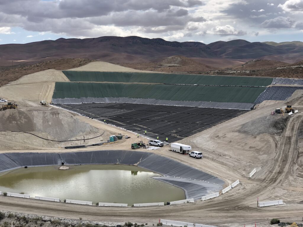 Landfill Liner installation