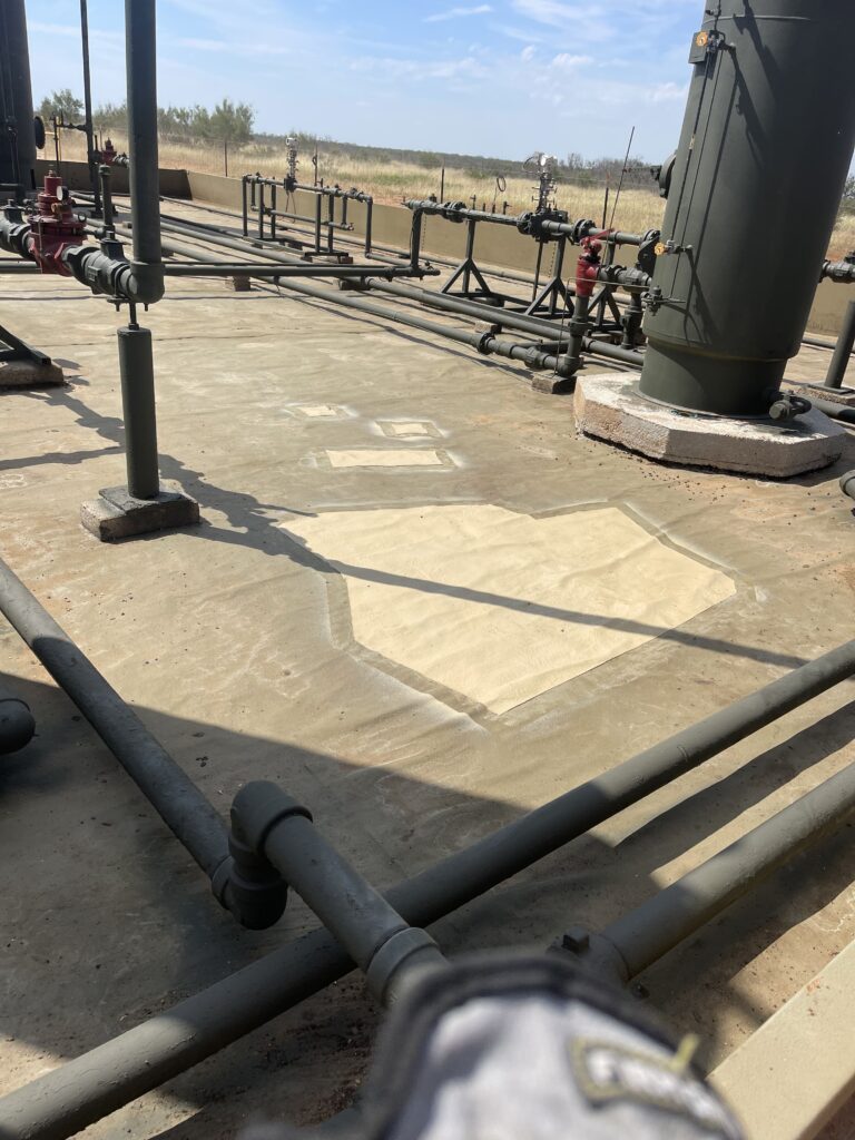 Midstream-O&G-Spray-liner-Repair-South-Texas