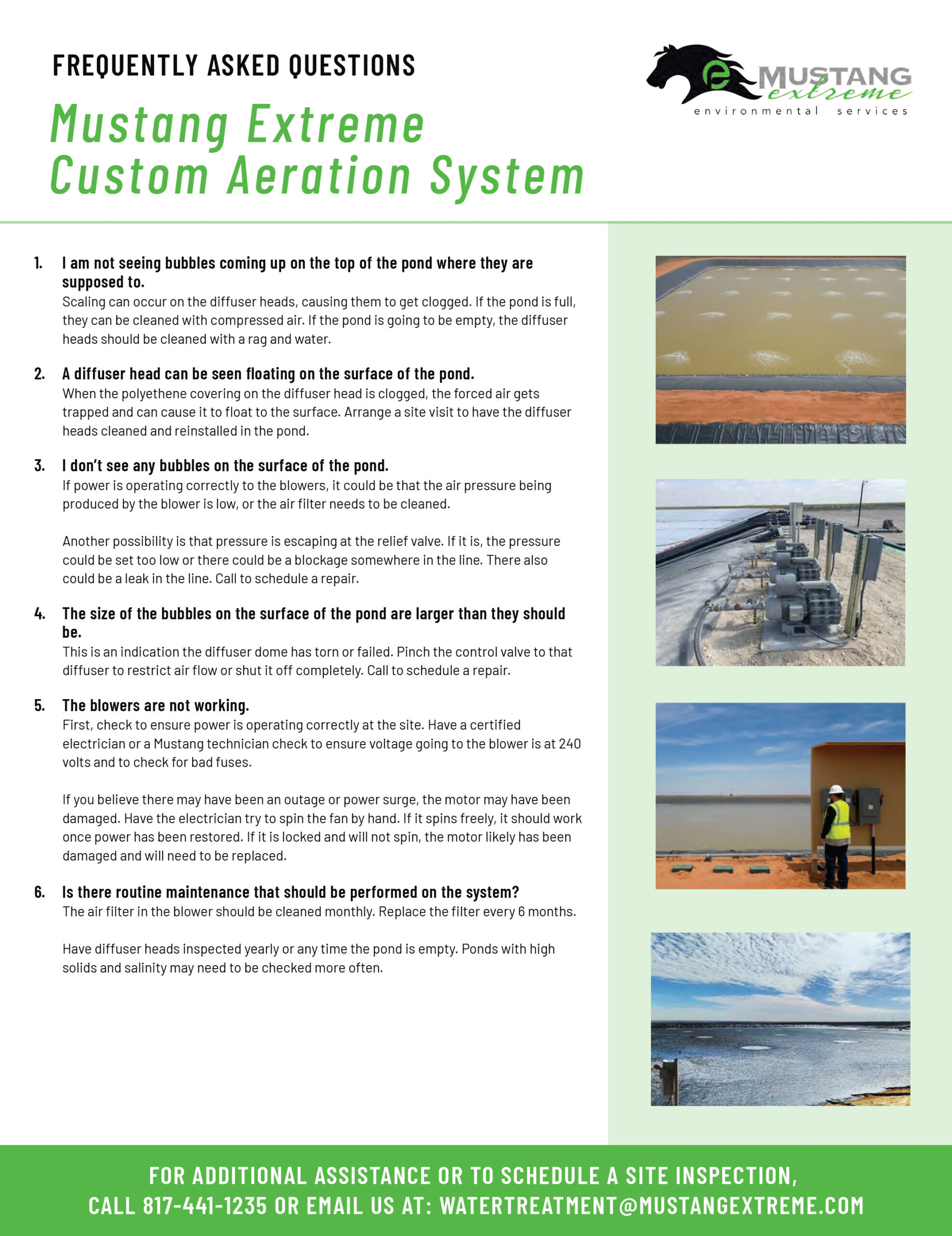 Custom Oilfield Aeration Systems