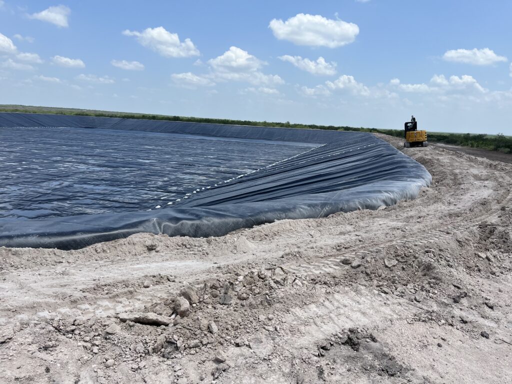 produced water pond