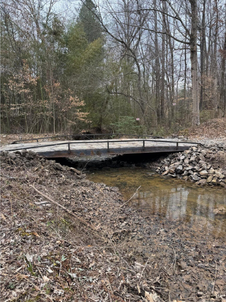 Steel Panel Bridge - Installed